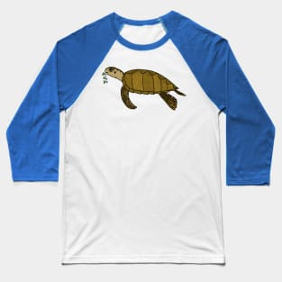 Cute Sea Turtle Baseball T-Shirt